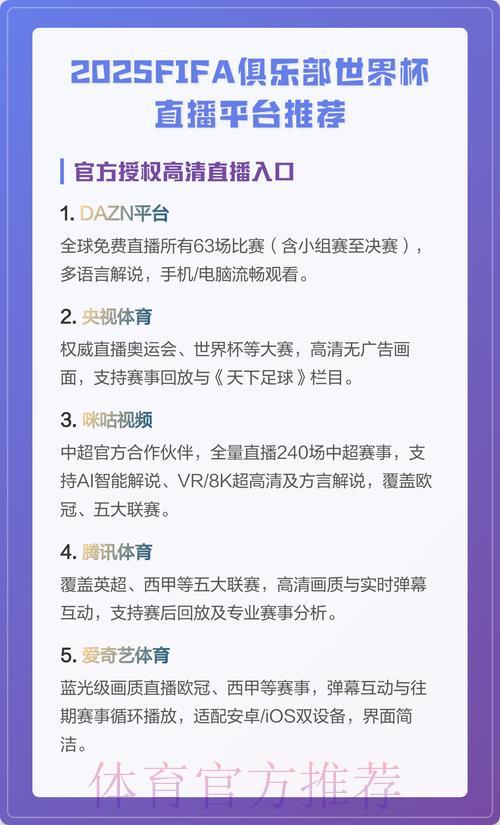移动端世界杯直播平台精选推荐